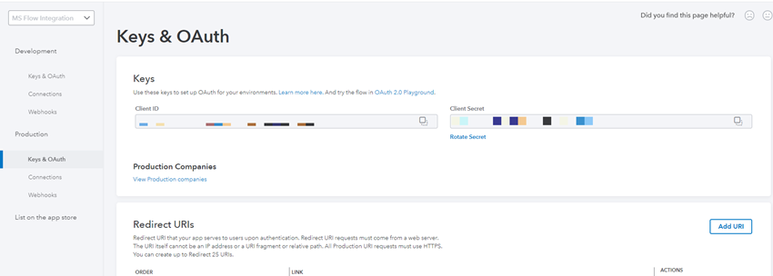 QuickBooks API Integration with Power Automate using Custom Connectors02