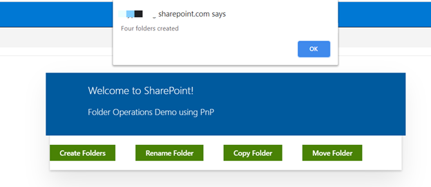 SharePoint-Folder-Operations-Demo-Using-PnP-JS-In-React-Based-SPFx-